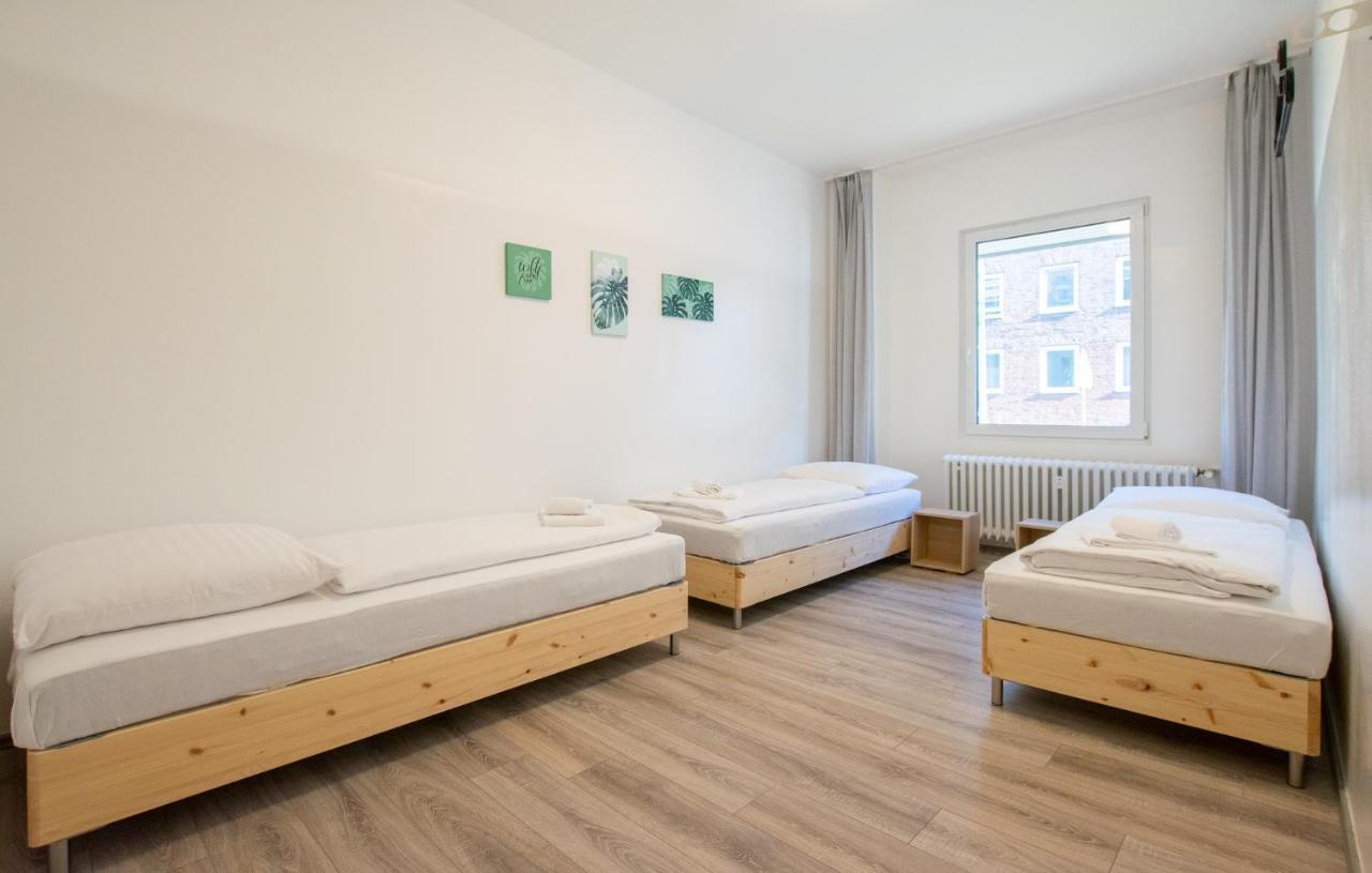 Raj Living - 1 Or 3 Room Apartments - 20 Min Messe Dus And Old Town Dus Дюссельдорф Екстер'єр фото